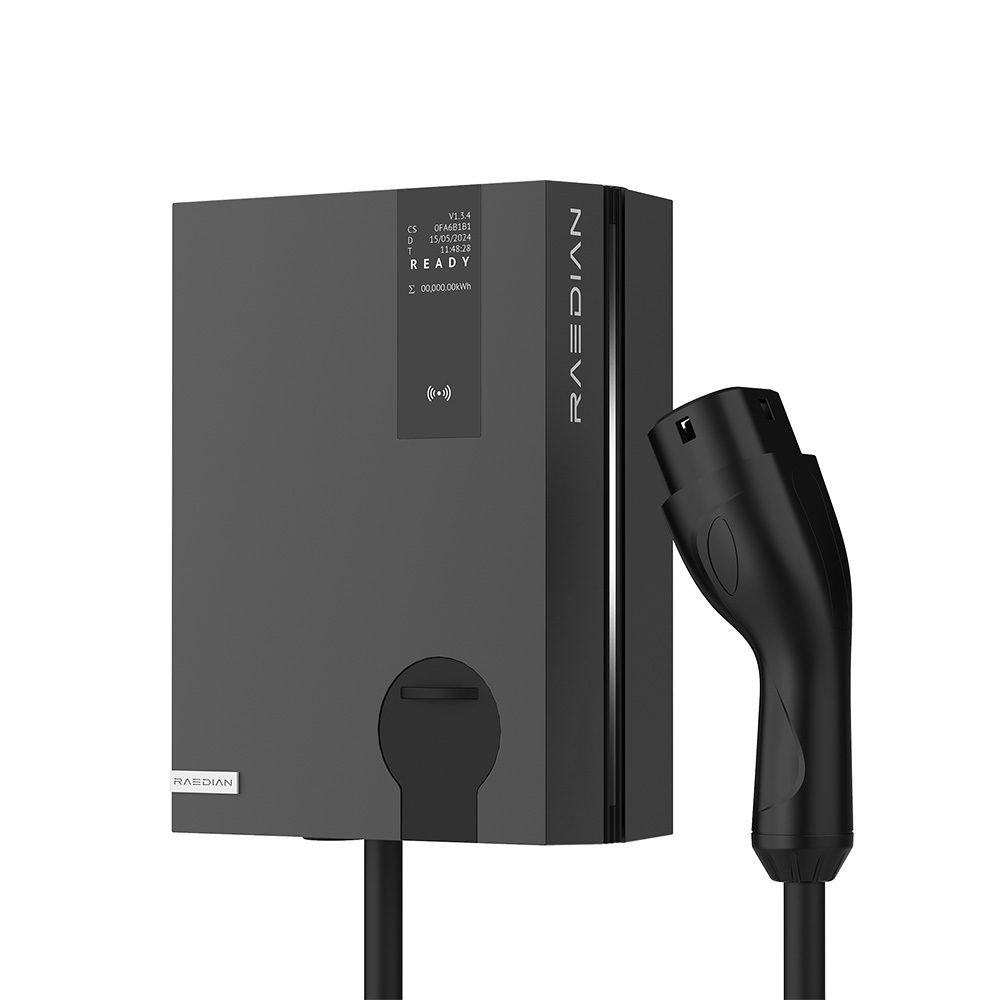 Produktbild RAEDIAN NEO Wallbox 11KW mit Typ2 Kabel - Weltraum grau