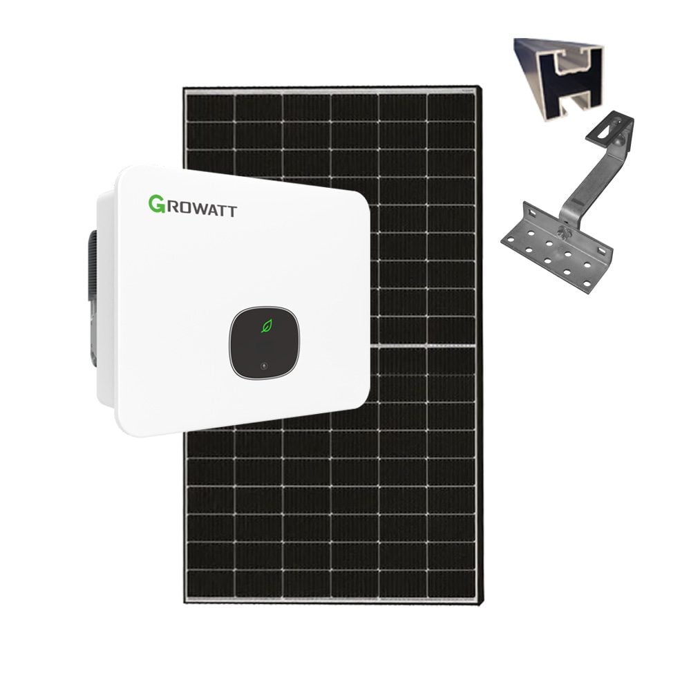 Produktbild PV Komplettanlage 20 kW Growatt MID Hybrid Wechselrichter - JA Solar JAM54D40