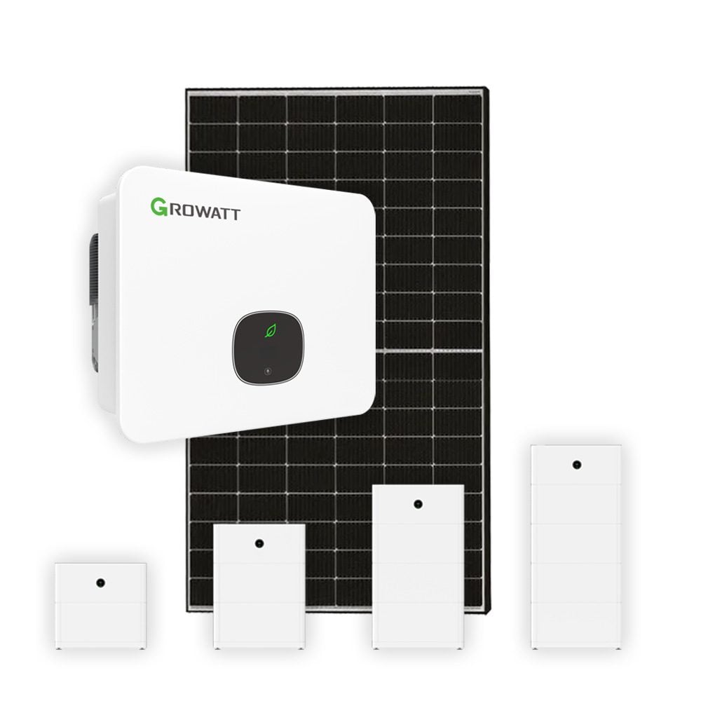Produktbild: PV Anlage 17 kW mit Growatt Hybrid Wechselrichter, Ja Solar Modulen und APX Solarspeicher