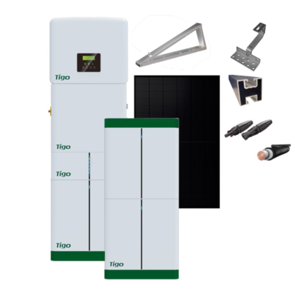 Produktbild PV Anlage 15 kWp mit Tigo TSI Wechselrichter und TSB Speicher 9,2 kWh