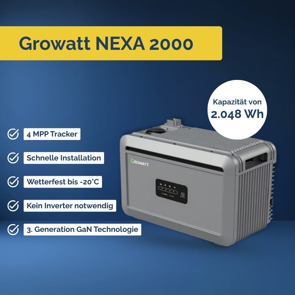 Produktbild Growatt NEXA 2000 Solarspeicher