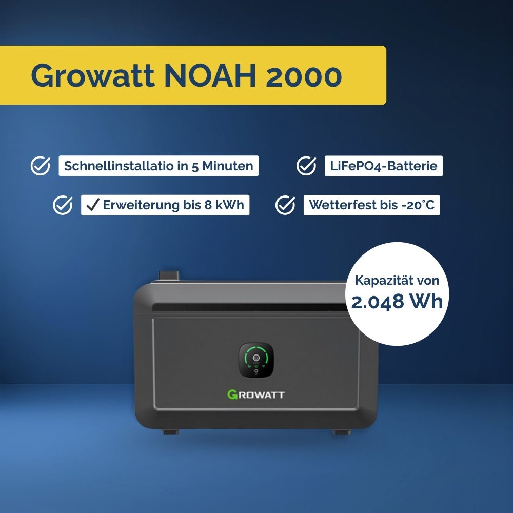 Produktbild Growatt NOAH 2000 Solarspeicher