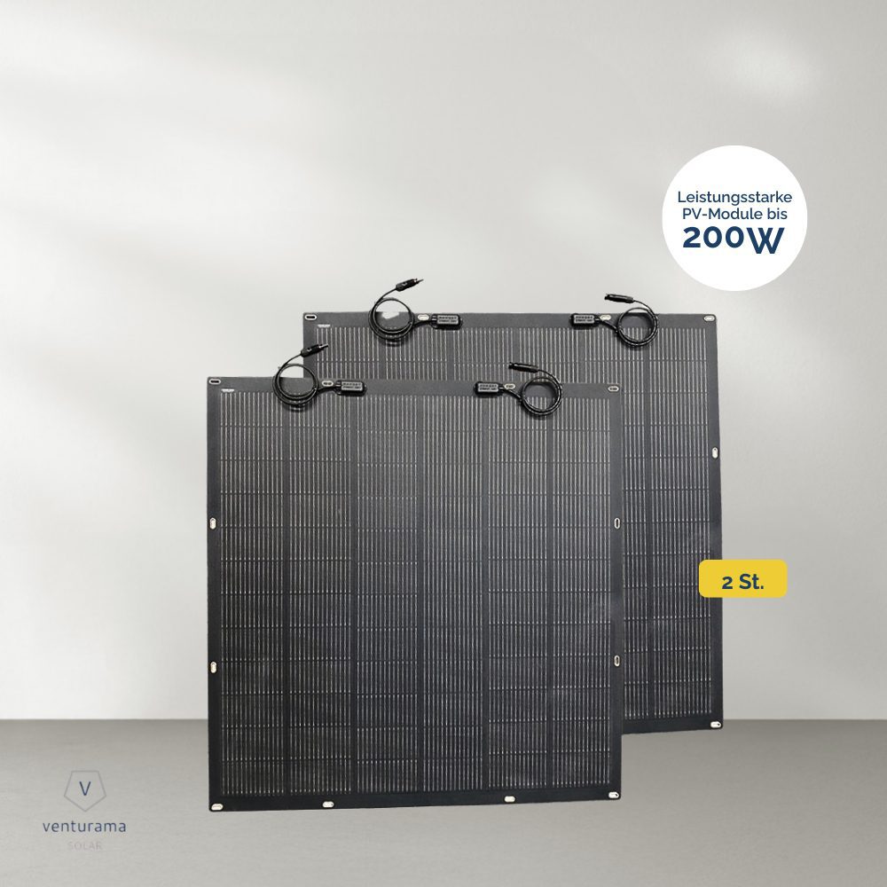 Produktbild Venturama SunWave 2 x 200W Full Black PV Module