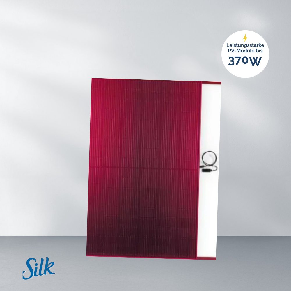Produktbild - FuturaSun Silk® Nova Rote PV-Module 370W - Farbige Solarmodule