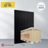 Produktbild Jolywood JW-HD96N-R2 455W Full Black Palette, 37 Stück– Bifazial Glas-Glas Modul