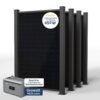 Produktbild PowerPVence Solarzaun 1,80m hoch mit vier PV Modulen und Speicher