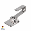Ein leichter Dachhaken für die Montage auf Schrägdach ab 20° Dachneigung. Dachhaken für die PV Anlage aus Aluminium Standard, 3-fach verstellbar