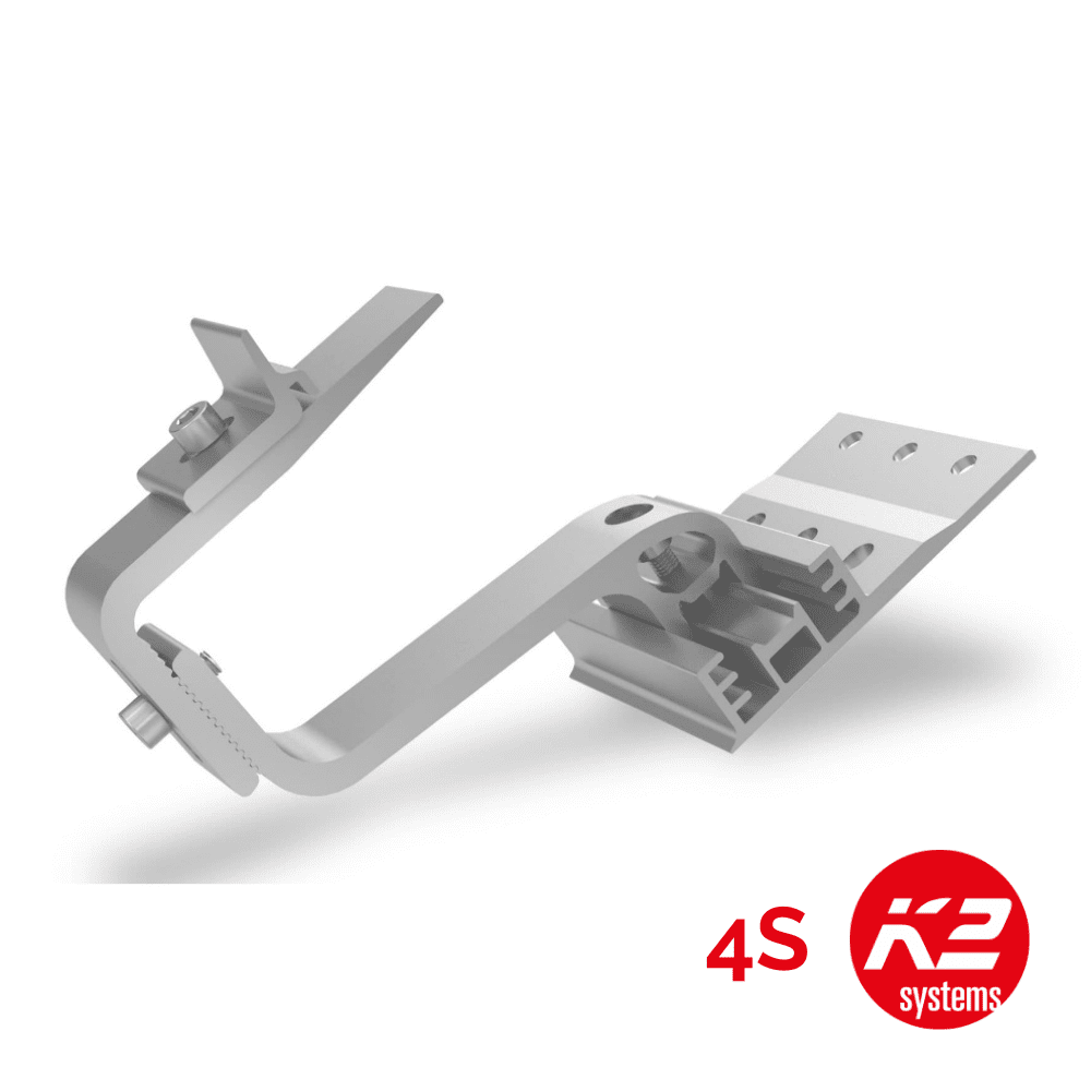 Produktbild K2 SingleHook 4S Dachhaken – 3-fach höhenverstellbar für SingleRail Profil