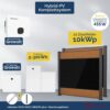 Produktbild: Hybrid-PV Zaunsystem 10 kWp – Speicher flexibel 5 – 30 kWh optional