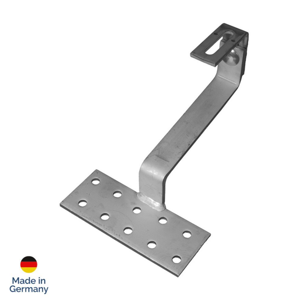 Produktbild für V8 D+ Mittellast-Dachhaken geschweißt höhenverstellbar (A2 1.4301) MT160