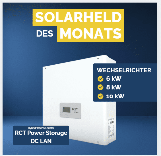 Produktbild RCT Power Storage DC 8.0 LAN Hybrid Wechselrichter 8 kW Solarheld