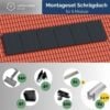 Montageset Schrägdach für 6 Module