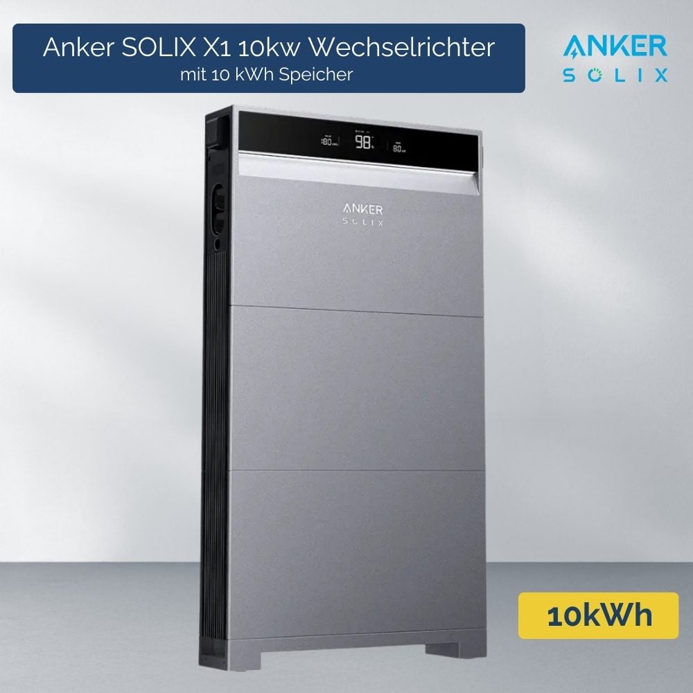 Produktbild Anker X1 10 kW Wechselrichter und 10 kWh Speicher