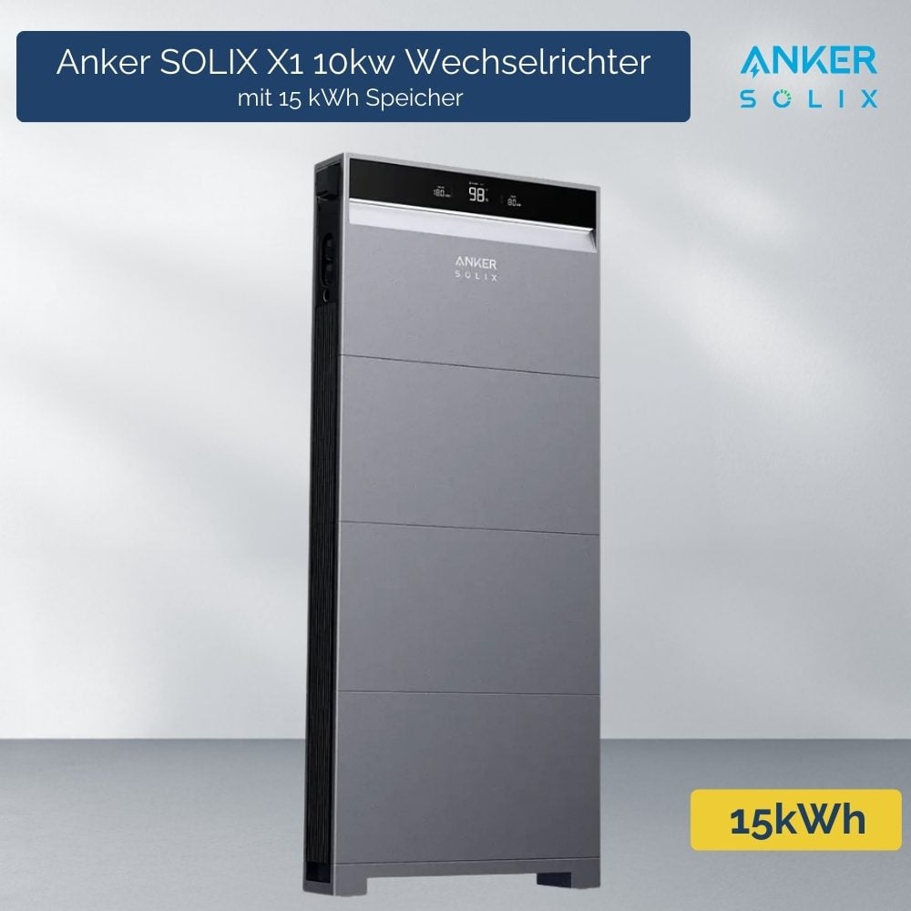Produktbild Anker X1 10 kW Wechselrichter und 15 kWh Speicher