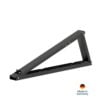 Produktbild FlatFlex Flachdach-Aufständerung Black Line für PV Module Neigungswinkel (10°/15°/20°) - aufgebaut