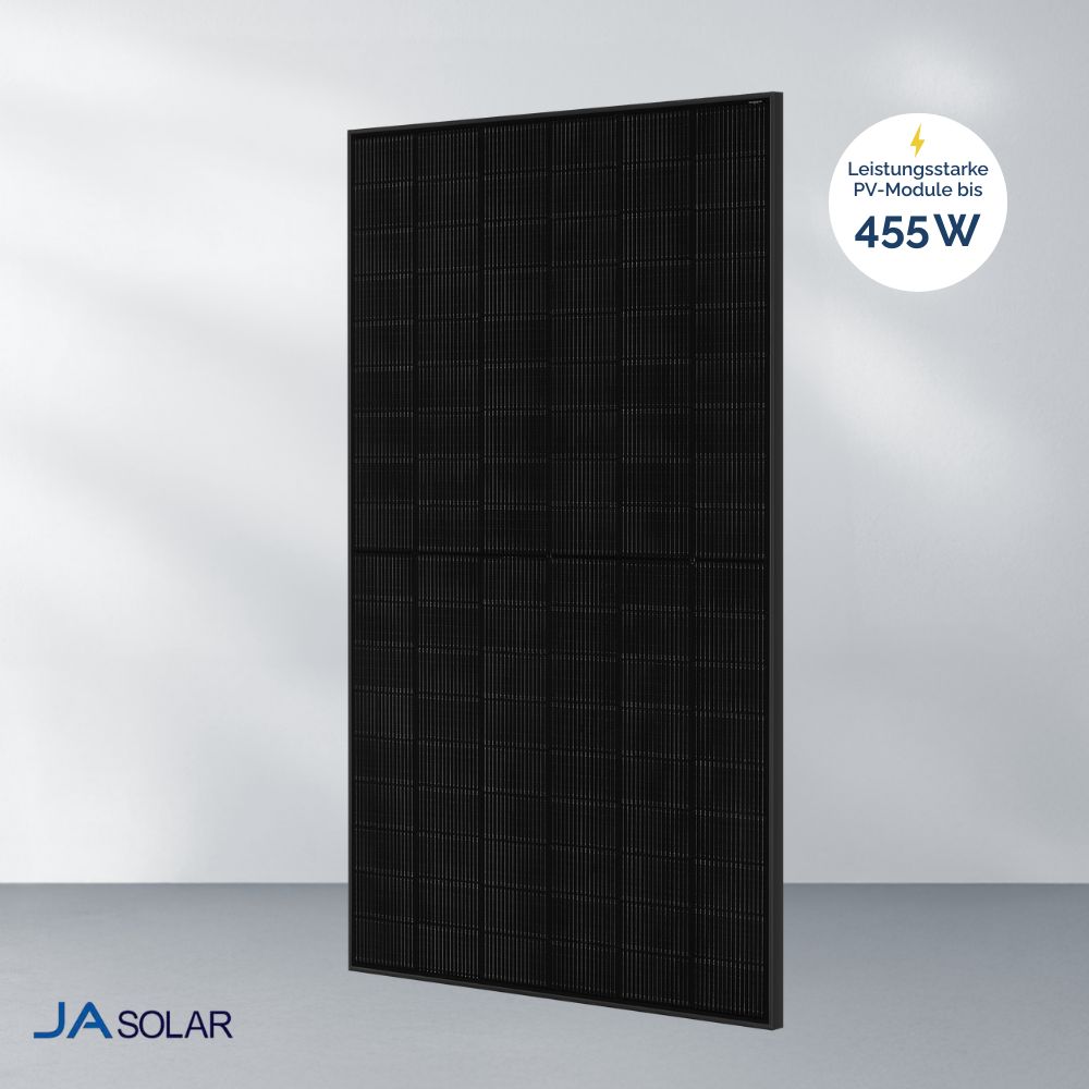 Produktbild JAM54D41 LB bifacial Full Black 455 W