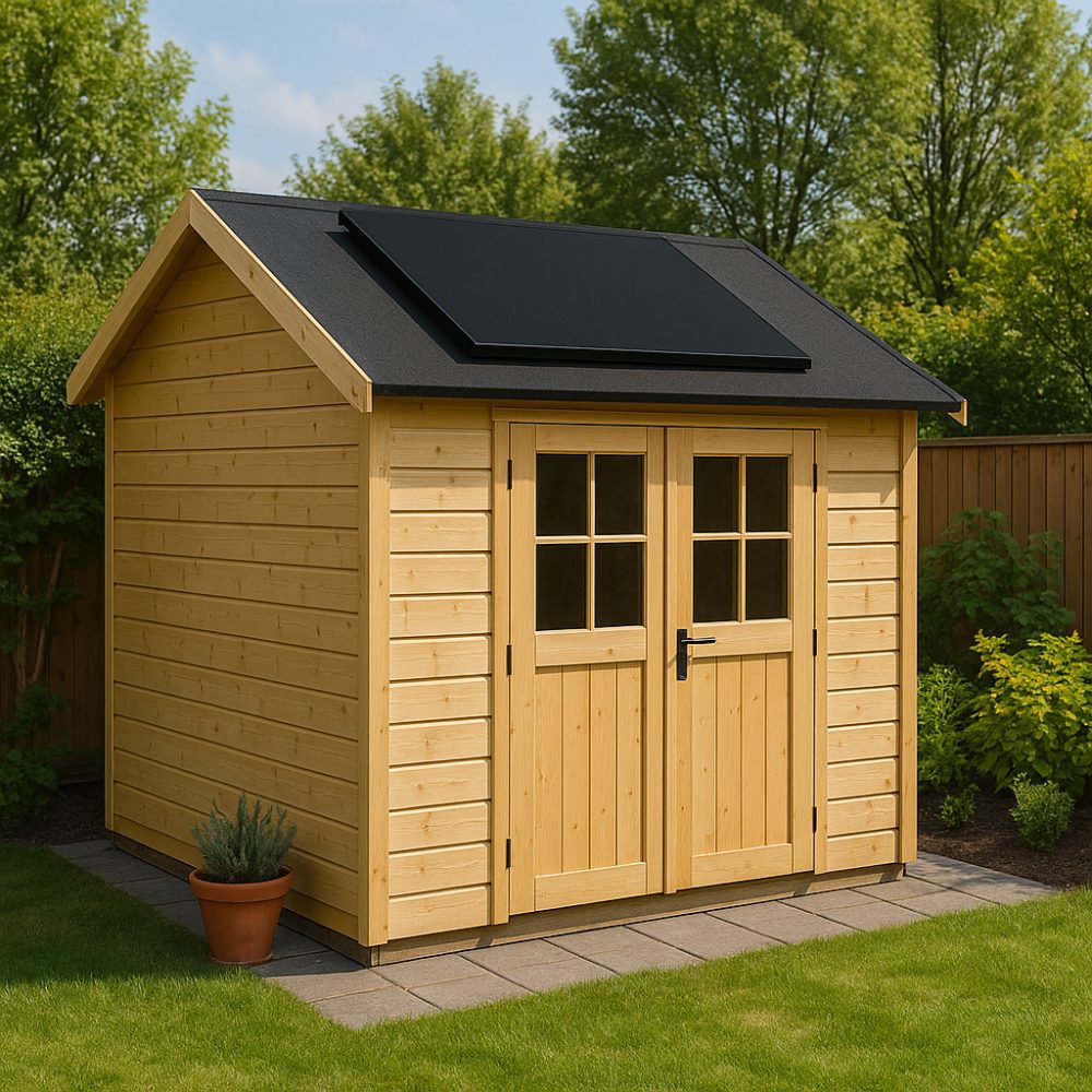 Produktbild Gartenhaus mit PV