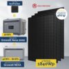 Produktbild 1840W Balkonkraftwerk mit Speicher - Growatt NEXA 2000 All-in-One & 4x Jolywood 460W