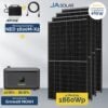 Produktbild 1860W Balkonkraftwerk mit Growatt NOAH Speicher – Growatt NEO 800 & 4x JA Solar 465W