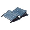 Flachdach-Aufständerung – “Flat-Flex”-Set Black Line – für 2 x PV-Module (hintereinander)