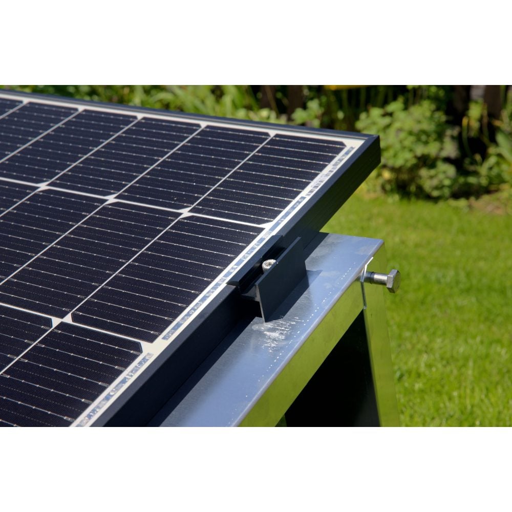 FlatFlex - Flachdach-Aufständerung Set für 2 PV Module 35° nebeneinander – Bild 8