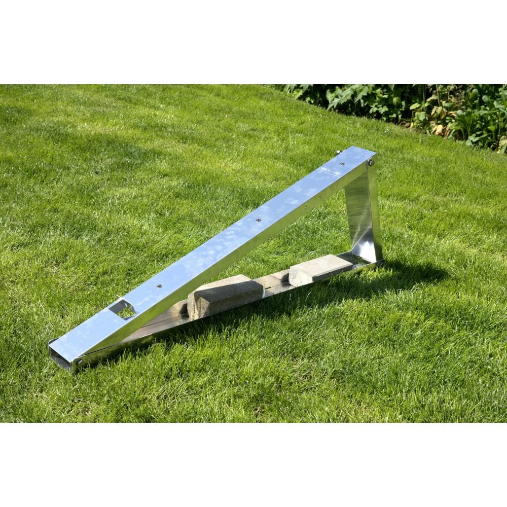 FlatFlex - Flachdach-Aufständerung Set für 2 PV Module 35° nebeneinander – Bild 10