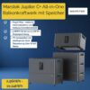 Produktbild Marstek Jupiter C Plus Balkonkraftwerk mit Speicher 2,56 kWh – 10,24 kWh – Solar Stromspeicher