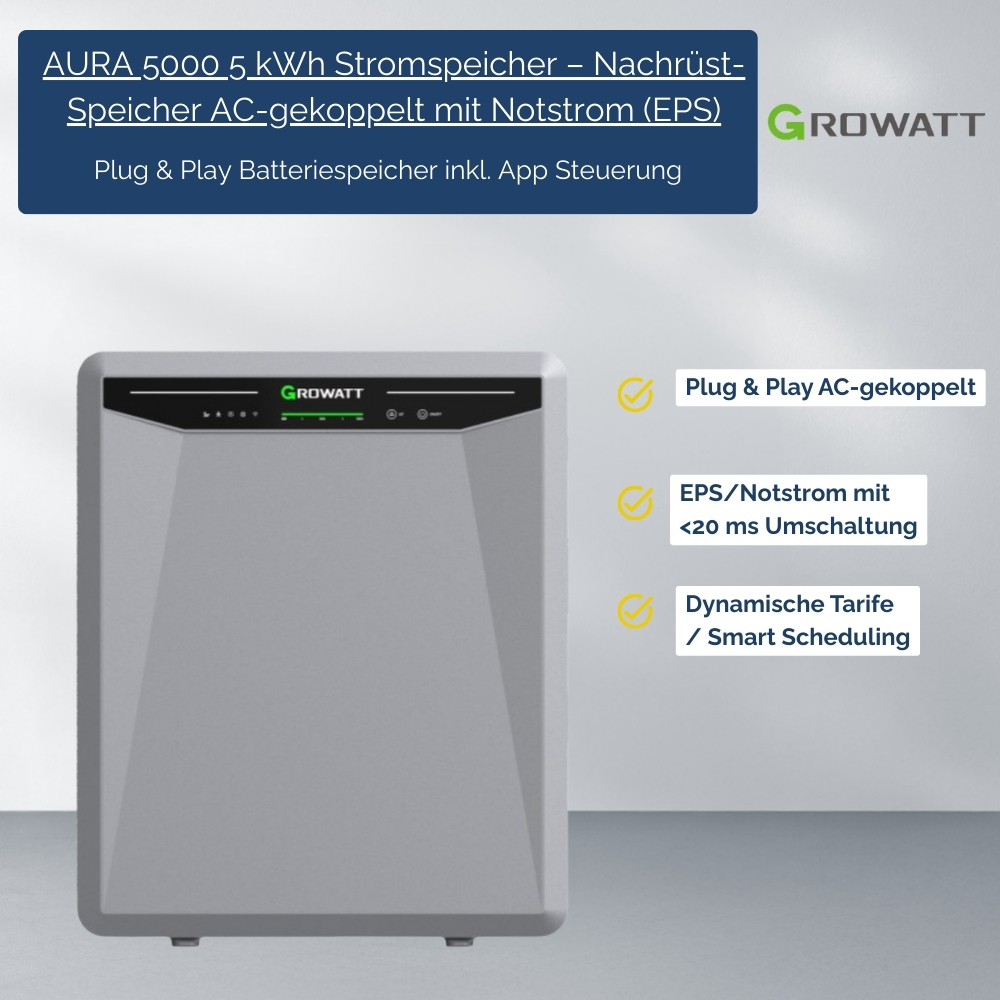 Produktbild AURA 5000 5 kWh Stromspeicher