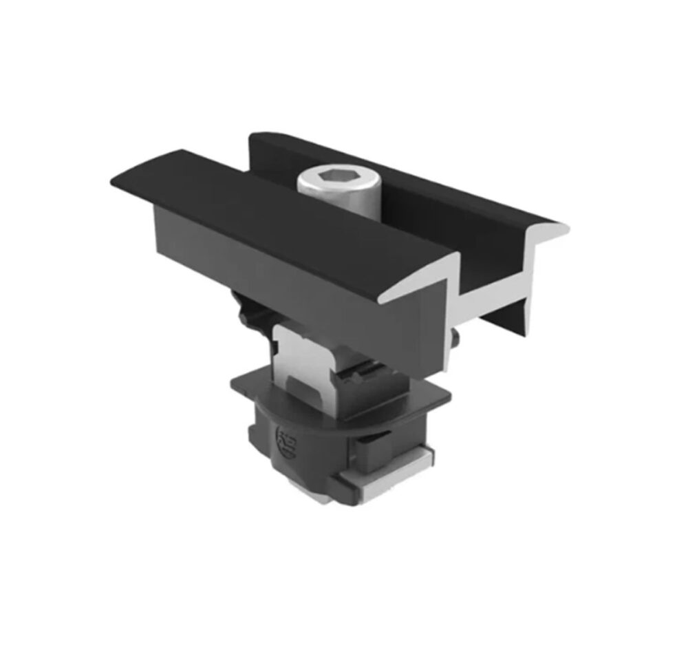 Produktbild K2 Clamp MC 25–40 Black – Mittelklemme für PV-Module (schwarz)