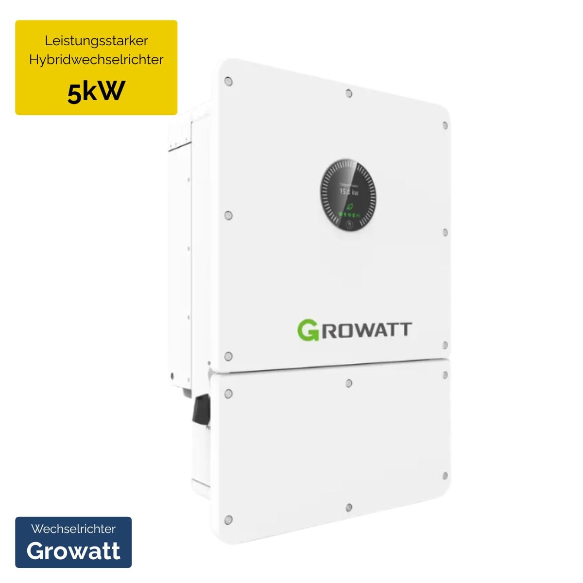 Growatt WIT 5k-X-HU 5 kW Hybrid Wechselrichter für Photovoltaik