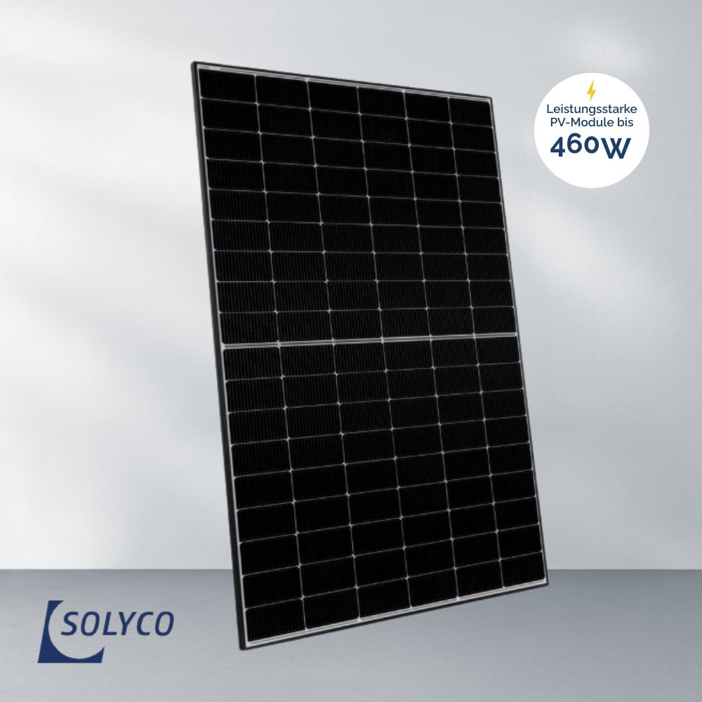 Produktbild Solyco R-WG 96n.5 460W Glas-Glas TOPCon bifazial