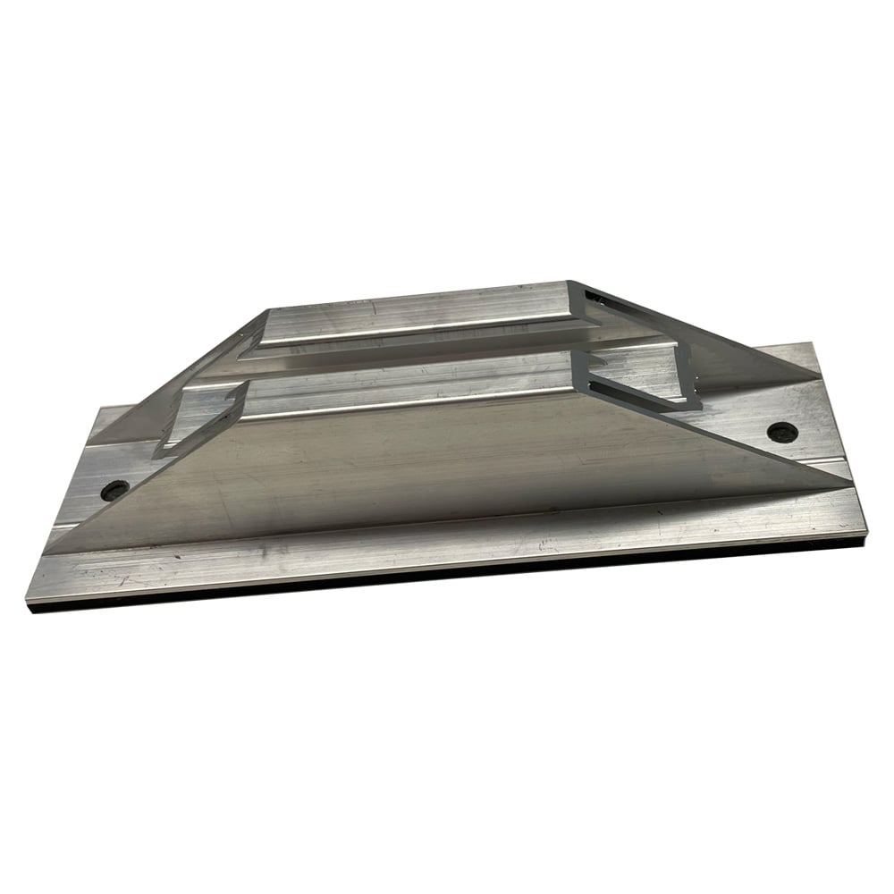 Alternative view of V8 Montageset – Trapezblech – für 3 PV-Module (quer, untereinander)