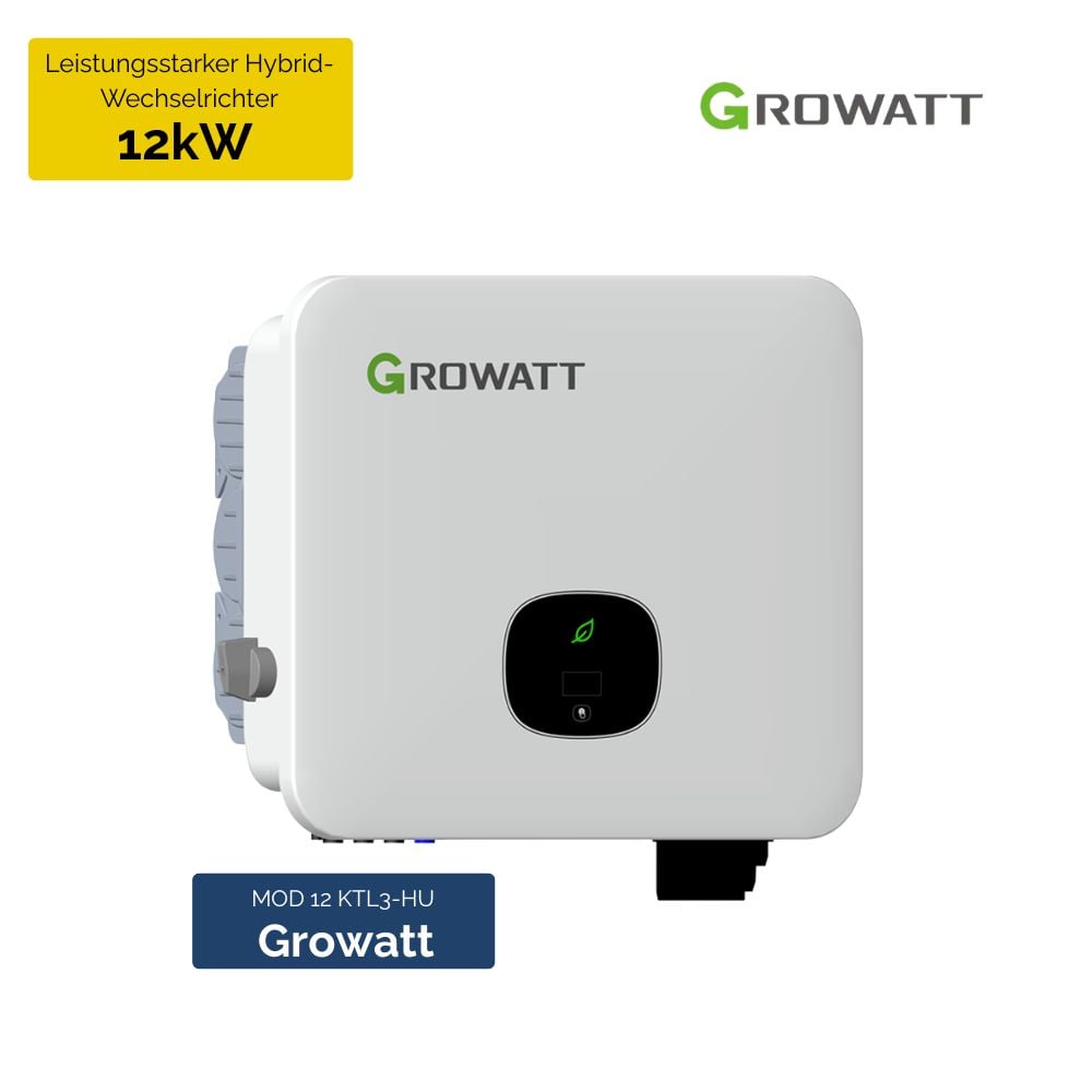 Produktbild Growatt MOD 12KTL3-HU Hybrid Wechselrichter 12 kW, 3 MPPT, Notstrom