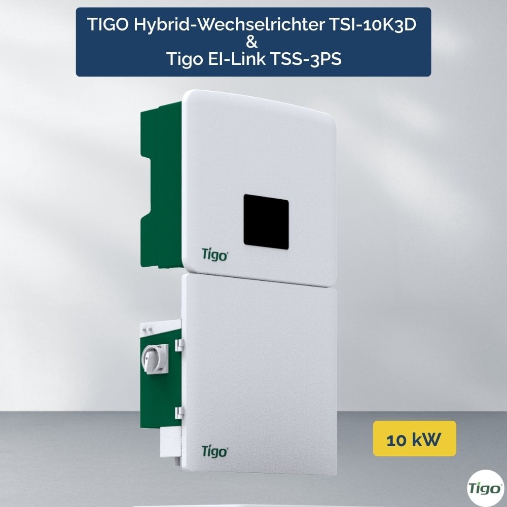 Produktbild TIGO 10 kW Wechselrichter TSI-6K3D mit EI‑Link TSS‑3PS