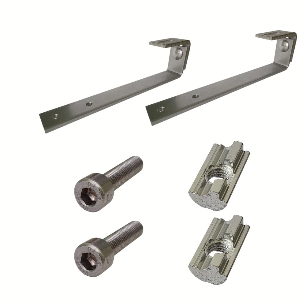 Produktbild Balkonkraftwerk L Halterung Geländer 67- 97 mm verstellbar Multiflex