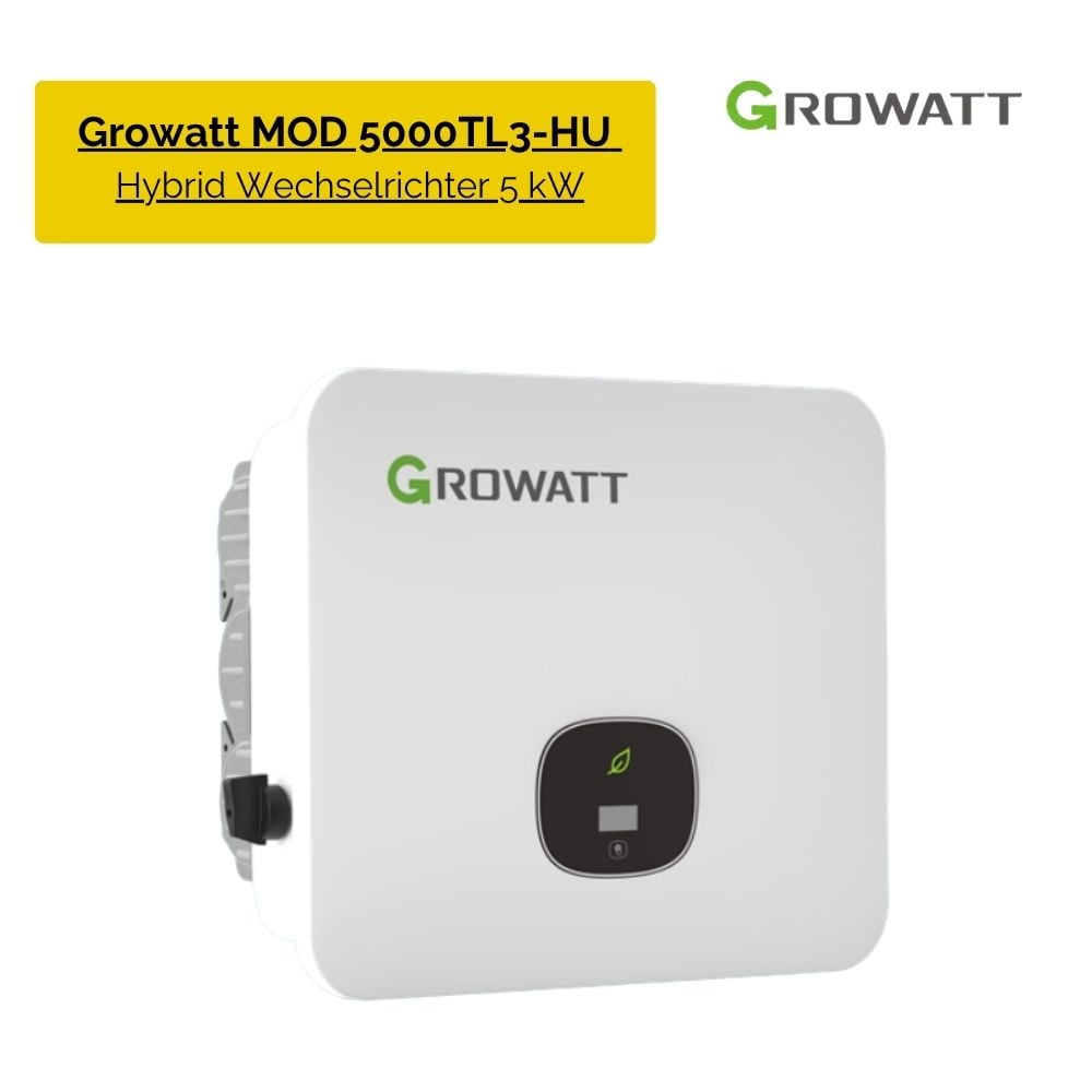 Growatt MOD 5000TL3-HU 5kW Hybrid Wechselrichter 3-phasig