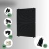 Produktbild venturama Solar EvoWall Wandmontage Komplettset BlackLine - Für 2 PV-Module