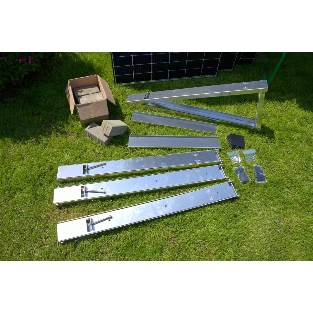 Flachdach-Aufständerung - "Flat-Flex"-Set - für 1 x PV-Modul – Bild 9
