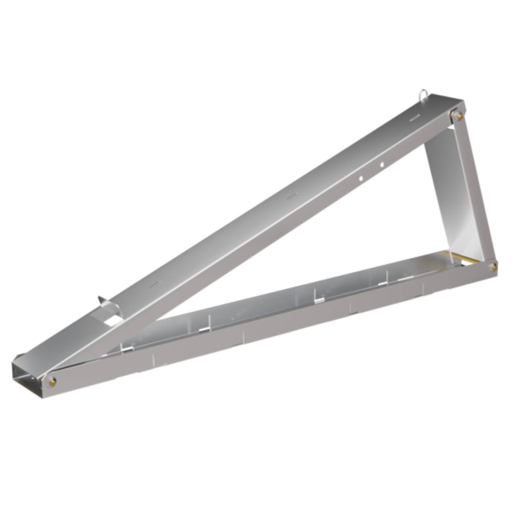 Flachdach-Aufständerung - "Flat-Flex"-Set - für 1 x PV-Modul