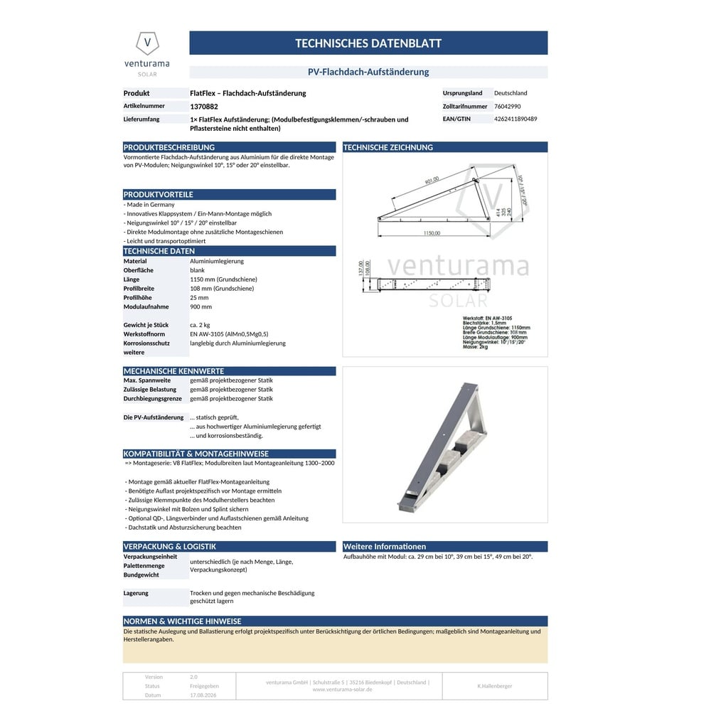 Produktbild FlatFlex 1370882