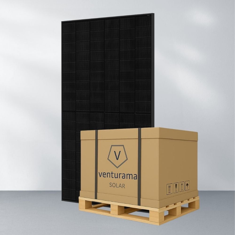 Produktbild Ja-Solar 505 W bifazial Glas-Glas JAM60D41-505 LB Full Black | Palette